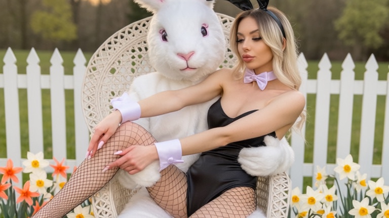 Okładka galerii: Porwali Wielkanocnego Króliczka… i nauczyli go połykać „jajka” 🐰😈💦