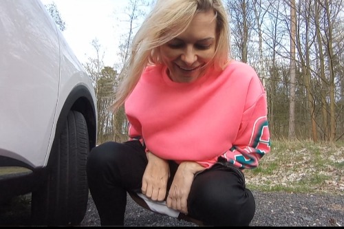Okładka galerii: Piss w podróży... Uwielbiam to robić na parkingach