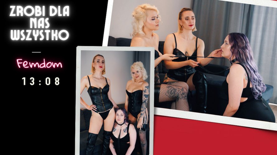 Okładka galerii: Zrobi dla nas wszystko. Dominacja, facesitting