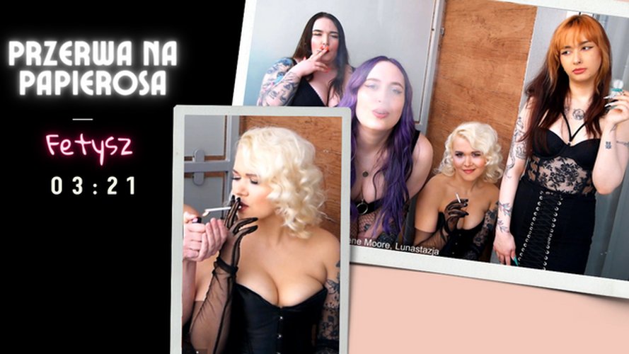 Okładka galerii: Fetysz palenia. Przerwa na papierosa
